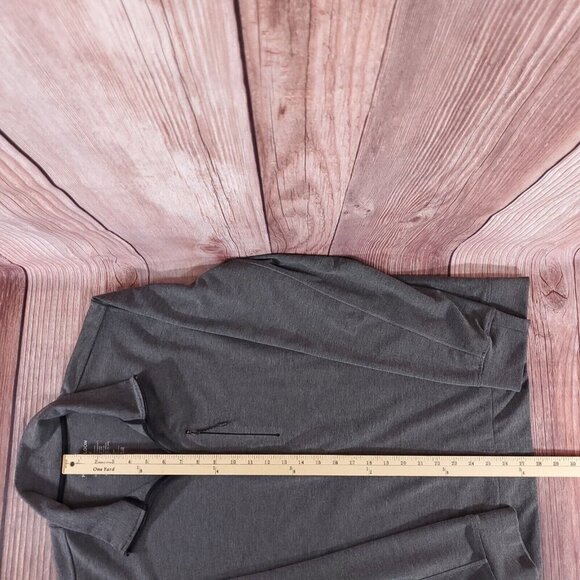 Mack Weldon Mens Size XL Atlas Full Zip Jacket Gray Athleisure Performance - Picture 16 of 16